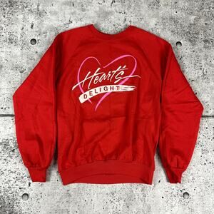 Vintage Hallmark Sweatshirt Hearts Delight Size Small